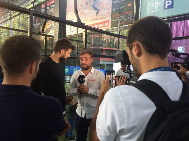 Vidéo instagram sur le World Padel Tour Andorra 2017